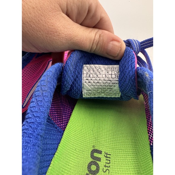 Newton KISMET 5 Pink And Purple Athletic Running Shoes Sneakers Womens 8.5 - Picture 8 of 9